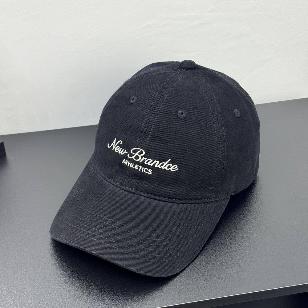 Fashion Hat new soft top versatile face cap couple hat men's American fancy letter embroidery baseball cap women
