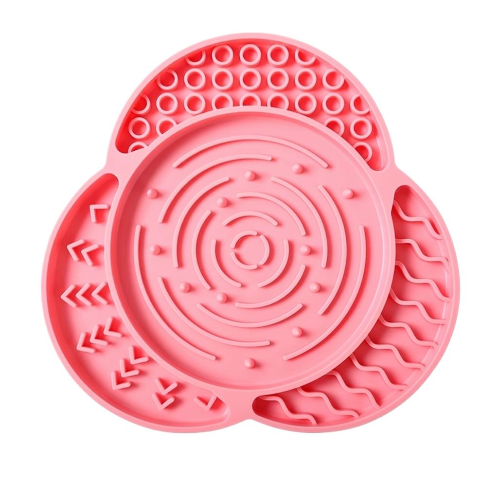 Pet Slow Feeder Mat for Dogs with Suction Cup Base Non-Slip Feeding Pad for Slowing Down Eating and Promoting Healthy Digestion