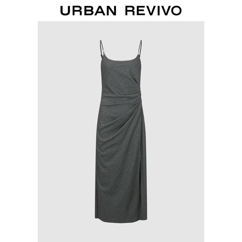 UR2026 Women s Pleated Camisole Dress L