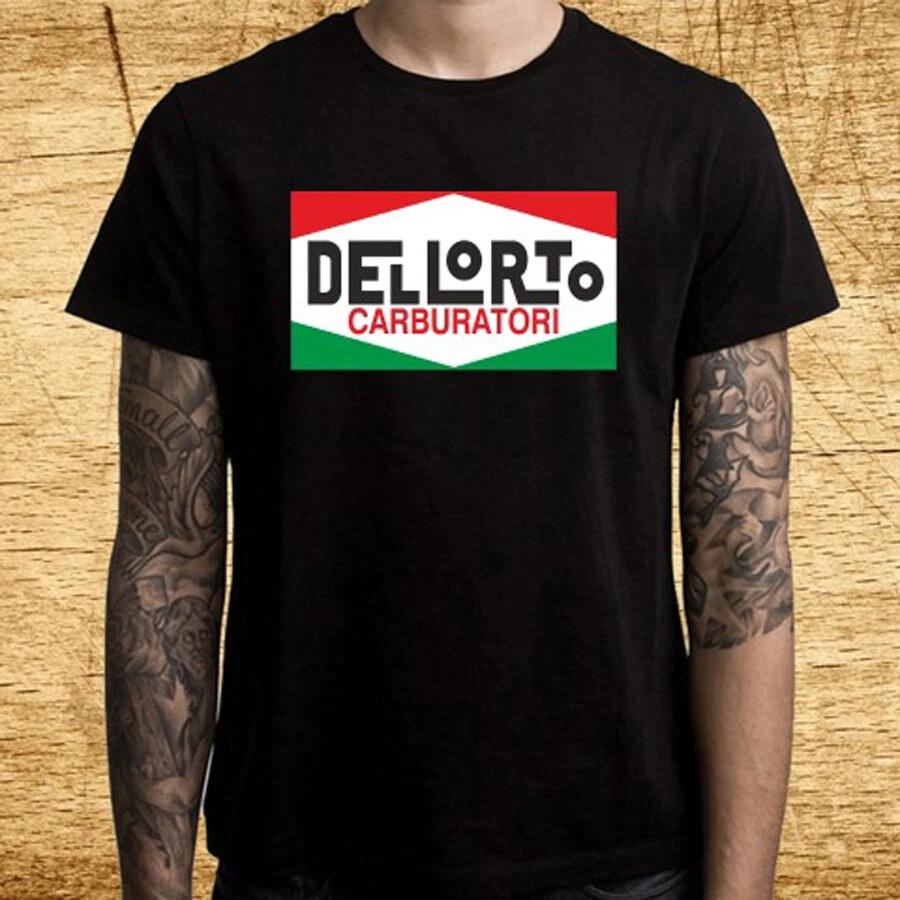 Dellorto Carburatori Racing Black T-Shirt Tee Top Unisex XL