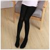 Girls' Cotton Dance Tights: Thin Vertical Stripes, White, Student-Friendly