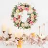 Artificial Peony Wreath Garland Rattan Home Decor Wedding Flower Door Decoration Table Centerpieces for Home And Wedding