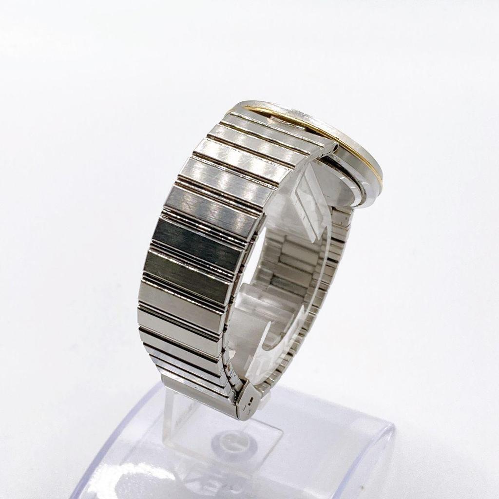 Used 427 SEIKO Men's Watch Quartz Working 80s Vintage Silver