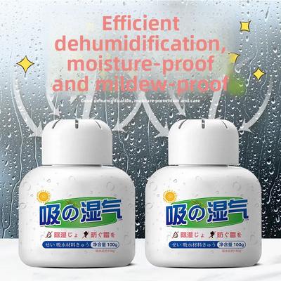 Caixa Desumidificadora Doméstica para Remoção de Umidade e Odor Absorvedor de Umidade para Armário, Dormitório, Banheiro, Quarto---