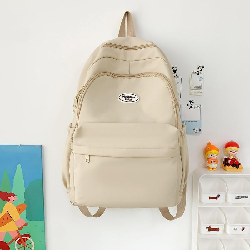A Large-capacity Backpack for High School Students, College Students and Primary School Students, A Simple and Casual Travel Backpack