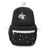 Zaino versione coreana dolce pizzo borsa zaino femminile carino fiocco perla zaino scolastico studente moda casual versatile zaino