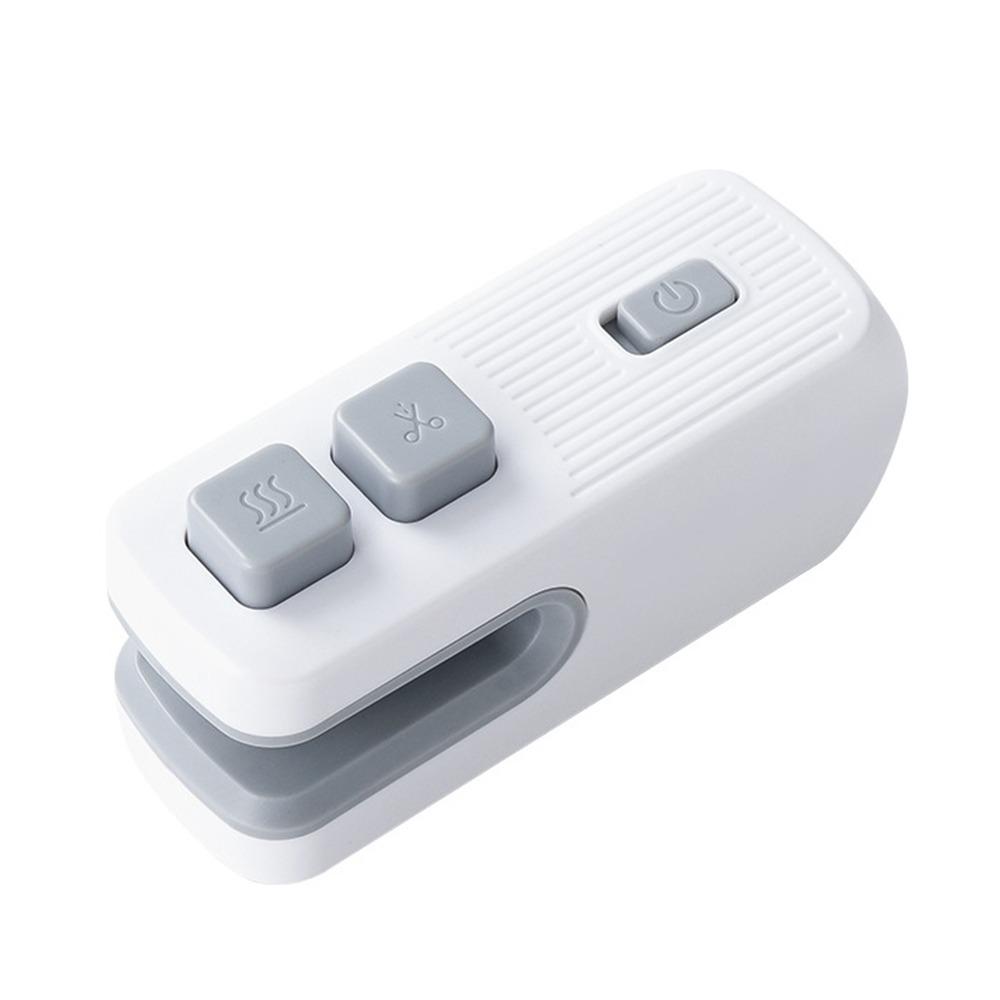 

Rechargeable Bag Sealer Food Storage Food Sealer New Vacuum Sealer for Plastic Bags білий