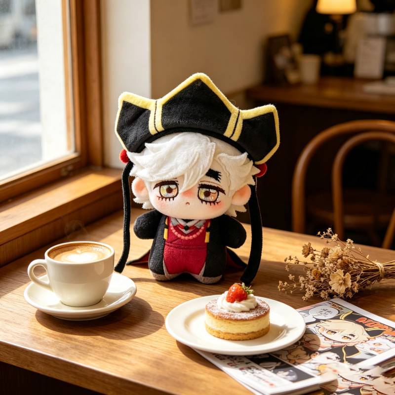 Demon Slayer Kids Plush Doll With Teacher Hat For Children And Collectors