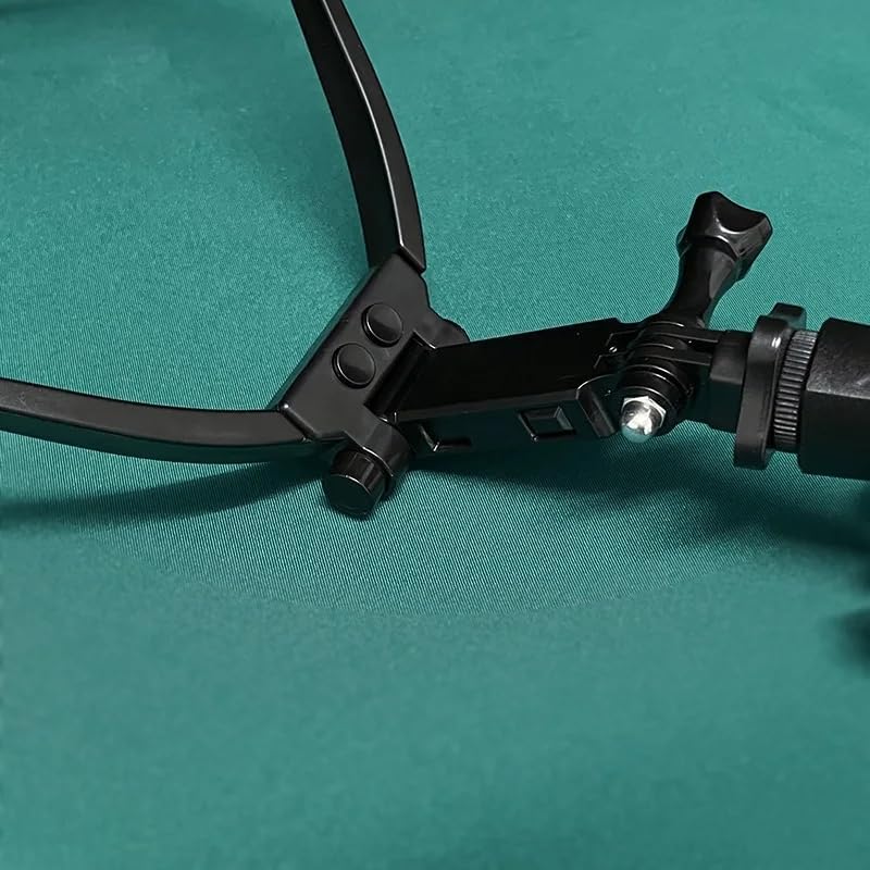 Hands-Free Neck Microphone Stand with Adjustable Clip Durable ABS Material Ergonomic Design for Stage Performers Speakers Musicians
