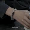 Trendy Double-Layer Zircon Bracelet For Man Woman Non Fading Titanium Steel Korean Design Luxury Couple Bracelet Gift