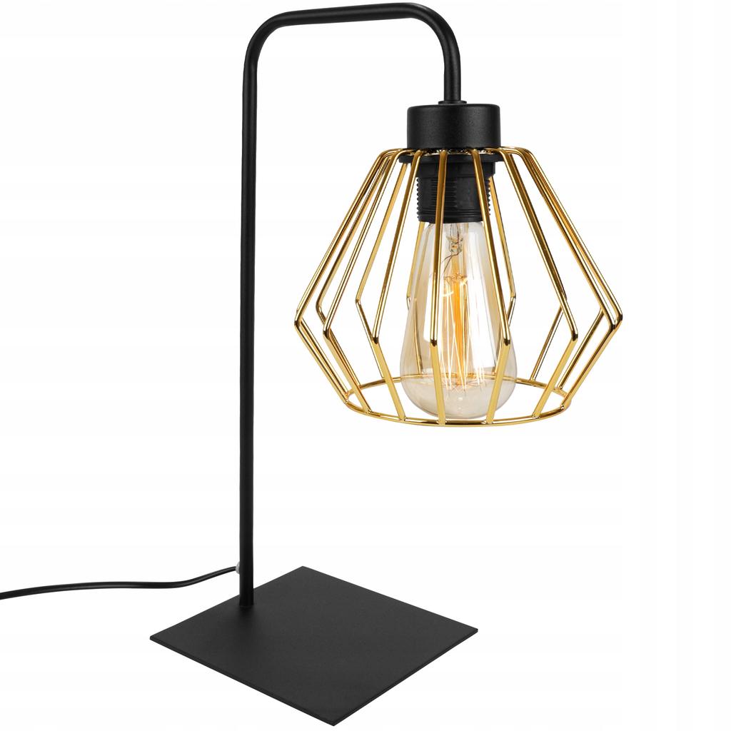 STANDING NIGHT DESK LAMP WICIAK GOLD LED