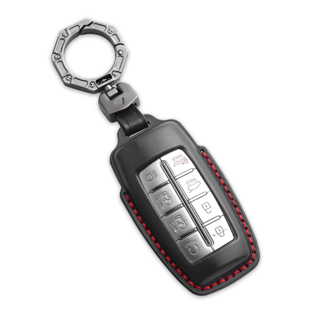 Koreanische Leder-Schlüsselabdeckung für Genesis GV80