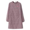 Women's Pure Cotton Apron with Sleeves - Anti-Stain, Dirt-Resistant Kitchen and Workwear for Home and Office