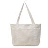 New Cross-border Canvas Large-capacity Shoulder Bag All-matching Commuter Student Class Handbag Casual Tote
