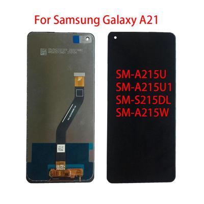 6,5'' LCD obrazovka pro Samsung Galaxy A21 A215 LCD displej Sestava dotykové obrazovky Digitalizér Panel Sensor Tools