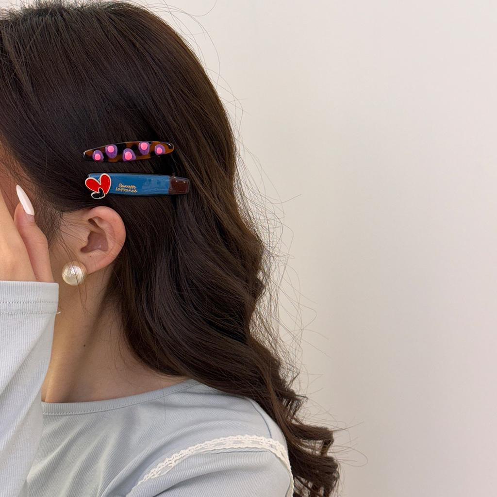 Set hair clips for girls women pin accessories korean trendy popular vintage Crab leading fashion cute kawaii sweets kpop new in