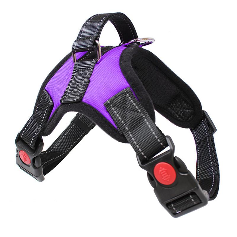 Dog Harness Reflective Adjustable Pet Harness No Pull Walking Training Small Medium Large Big Dogs Chest Strap Pet Accessories