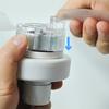 Compact Screw In Ceiling Fan E27 Mount with Adjustable Angle Quiet Operation for Bedroom Kitchen Office Daily