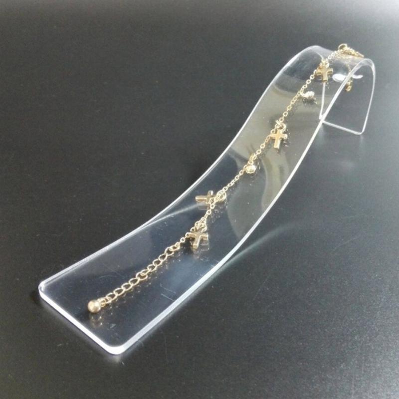 Organizator convenabil pentru lanțuri de mână Suport portabil pentru bijuterii pentru brățări și coliere Suport elegant pentru bijuterii