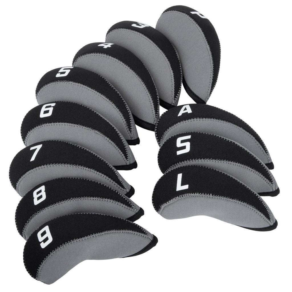 11-Piece Diving Material Golf Iron Head Protective Covers