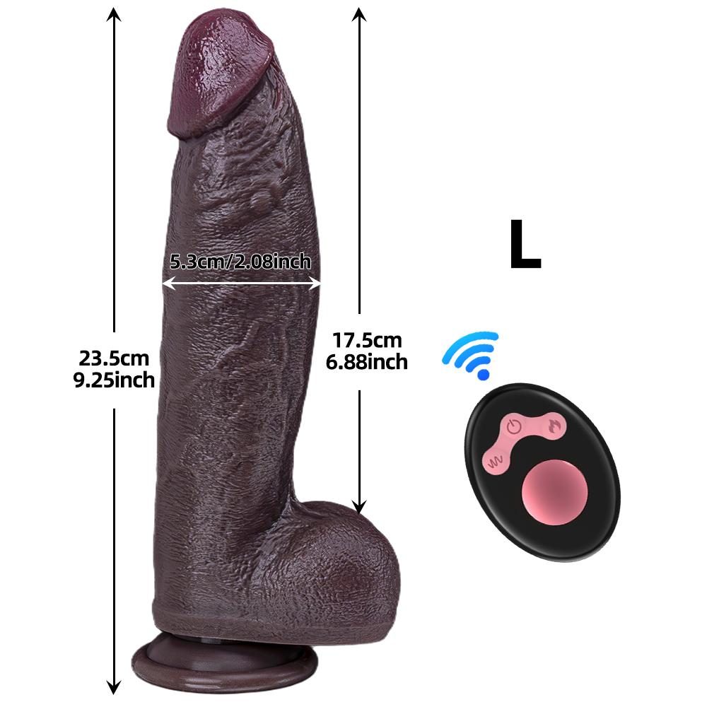 Telescopic Dildo Vibrator Stimulator Vibrating Dildo Panties Erotic Orgasm Masturbator Sex Toy for WomenSex Machine G Spot 18