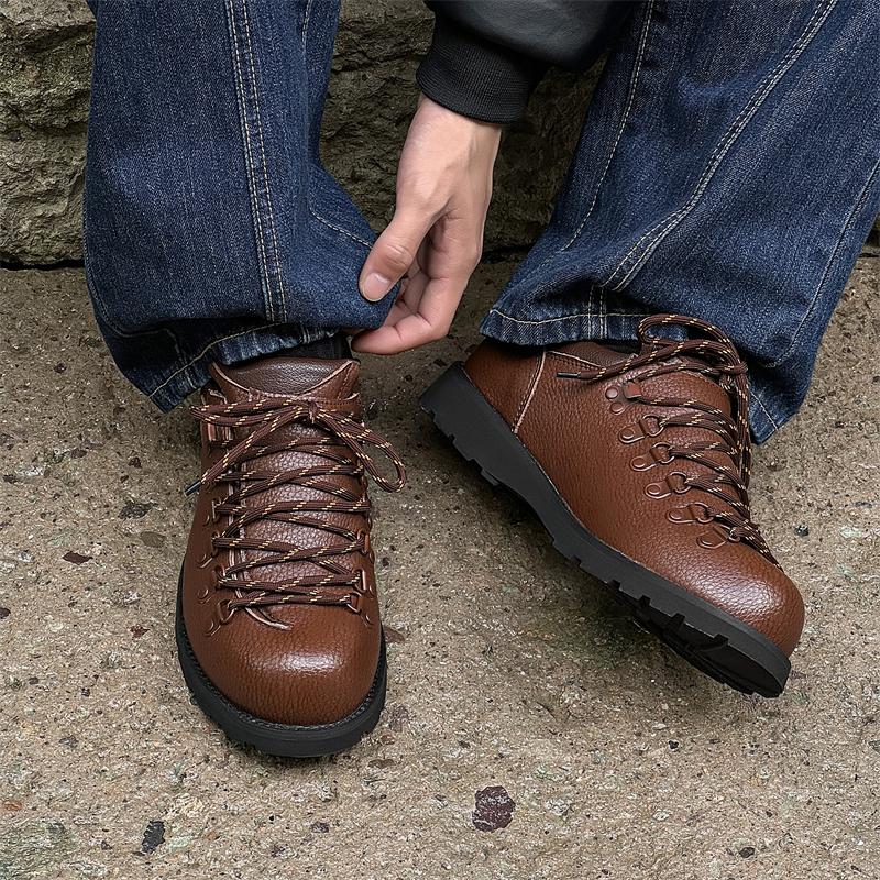Fashion Fashion British Style Casual Men's Shoes Spring Autumn Increase Men Derby Shoes Designer Lace-up Soft-soled Men Wedding Shoes