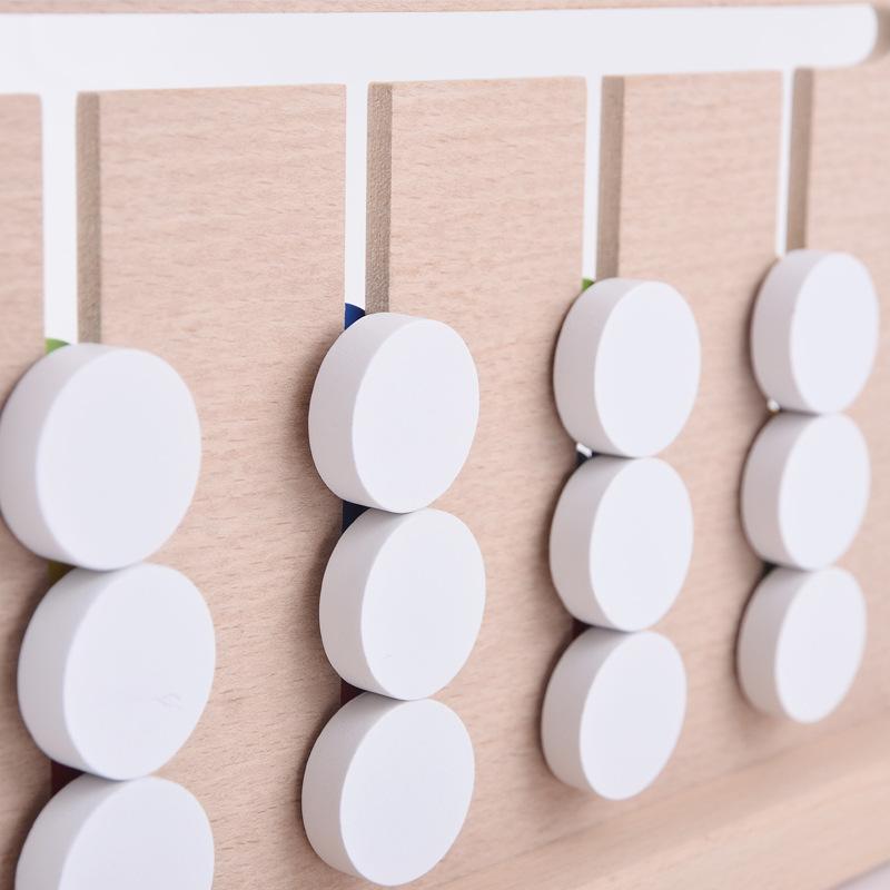 Four-Color Game Early Education Logical Thinking Training Enlightenment Teaching Aids Intellectual Development Multi-Functional Educational Toys