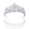 New Bridal Headwear Golden Crystal Handmade Adult Crown Headband Wedding Accessories Wedding Hair Accessories for Women