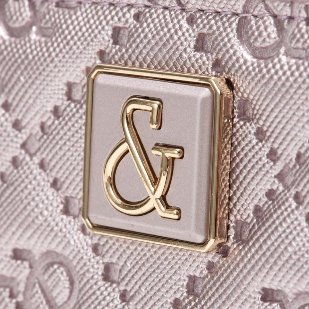 Pinky Diane Wallet Union Synthetic Leather with Original Metallic Lavender & & Charm, Color, PDLWFDT8,