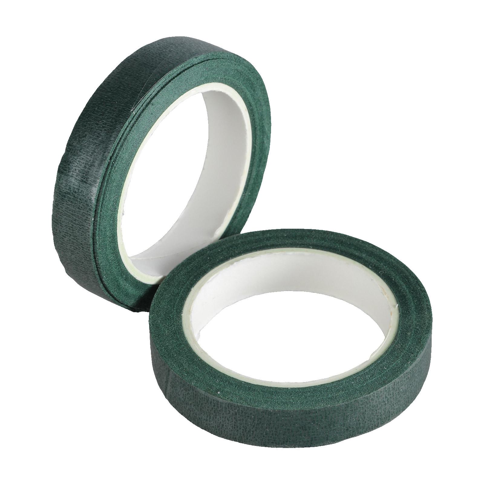 

2 шт. DIY Craft Цветочная лента Светло-зеленая Цветочная лента Свадебная декоративная лента 20 м для цветочных композиций и поделок темно-зеленого