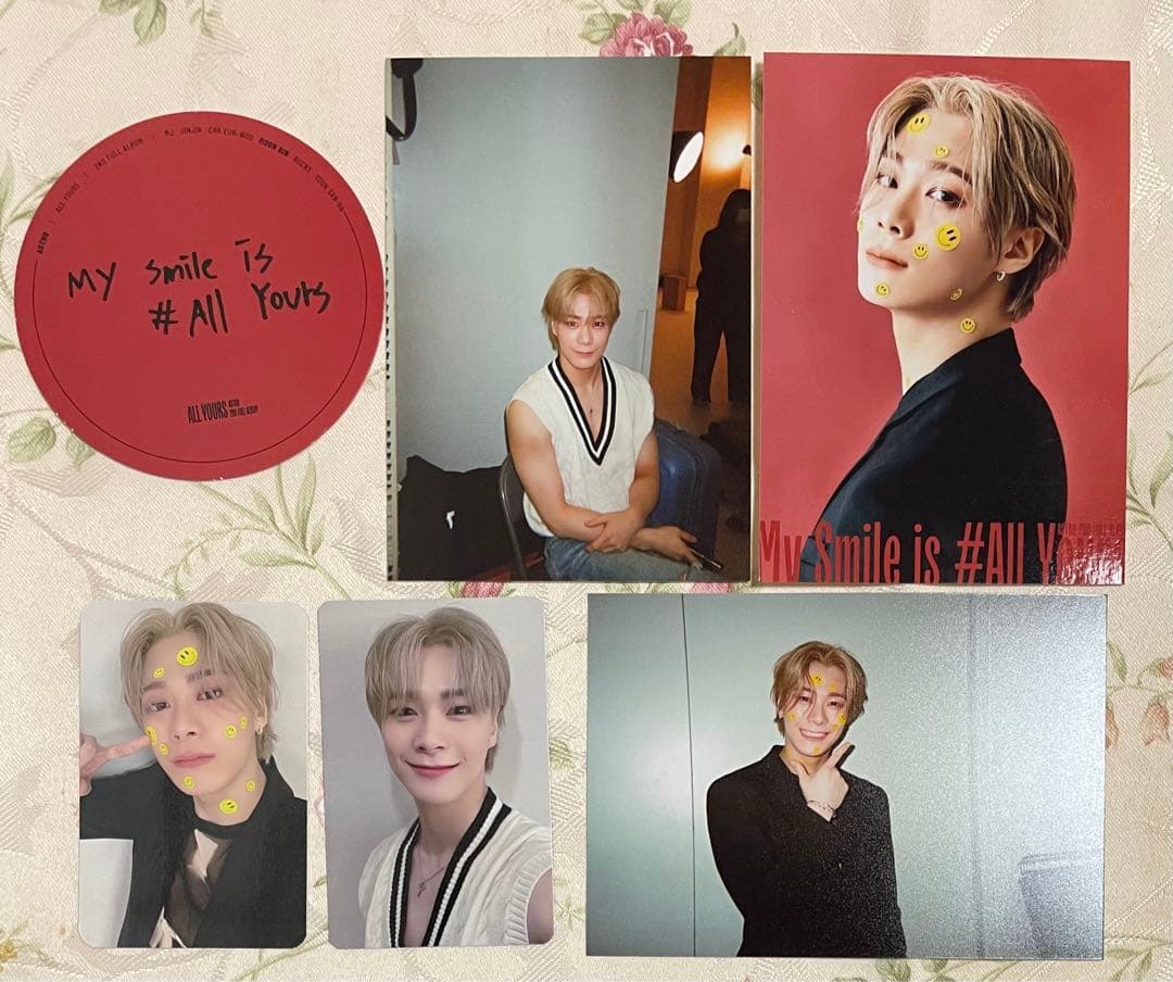 [USED] ASTRO Moonbin ALL YOURS Photocard Photo Coaster