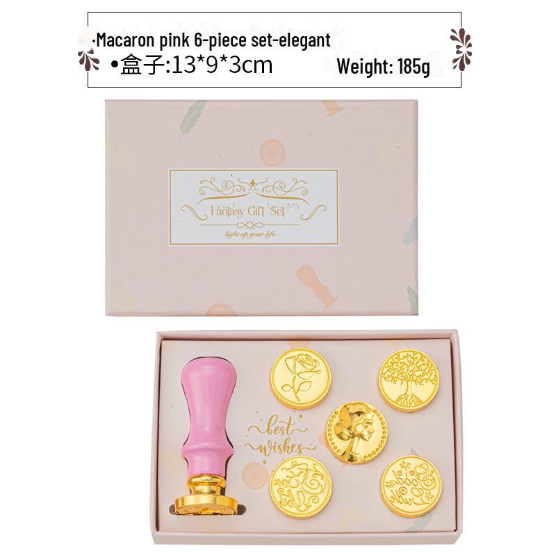 Creative Retro Multi-Color Wax Pellets Gift Box for Sealing Envelopes