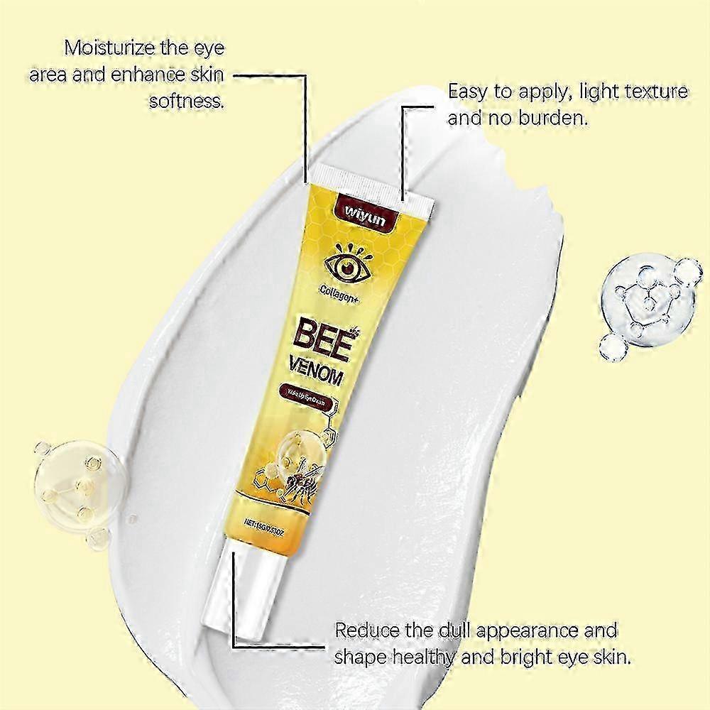 Bee Venom Eye Cream Remove Dark Circles Lightening Anti Eye Bag Puffiness Firming Skin Fade Fine Lines Nourish Lifting Skincare