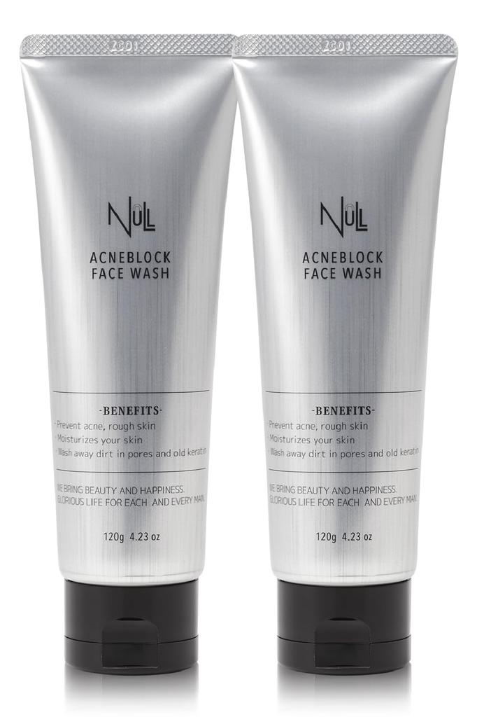 Face Wash Acne Shine Rough Skin Wash 120g x Men's (Face 2)