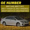 Front For Toyota Corolla Matrix 2003-2008 Left or Right Door Handle Gray I