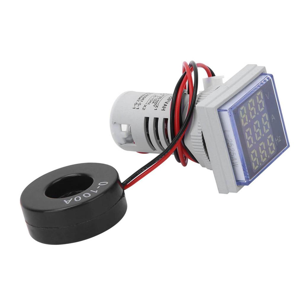 Multifunktions-Digitalmeter Quadratische 3-stellige Anzeige AC Spannung Strom Hertz Tester