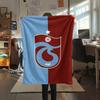 1PC Trabzonspor FC Print Flannel Blanket, High Quality Comfortable for All Seasons, Home Decor, Warmth and Comfort, Perfect for Christmas Gifts228