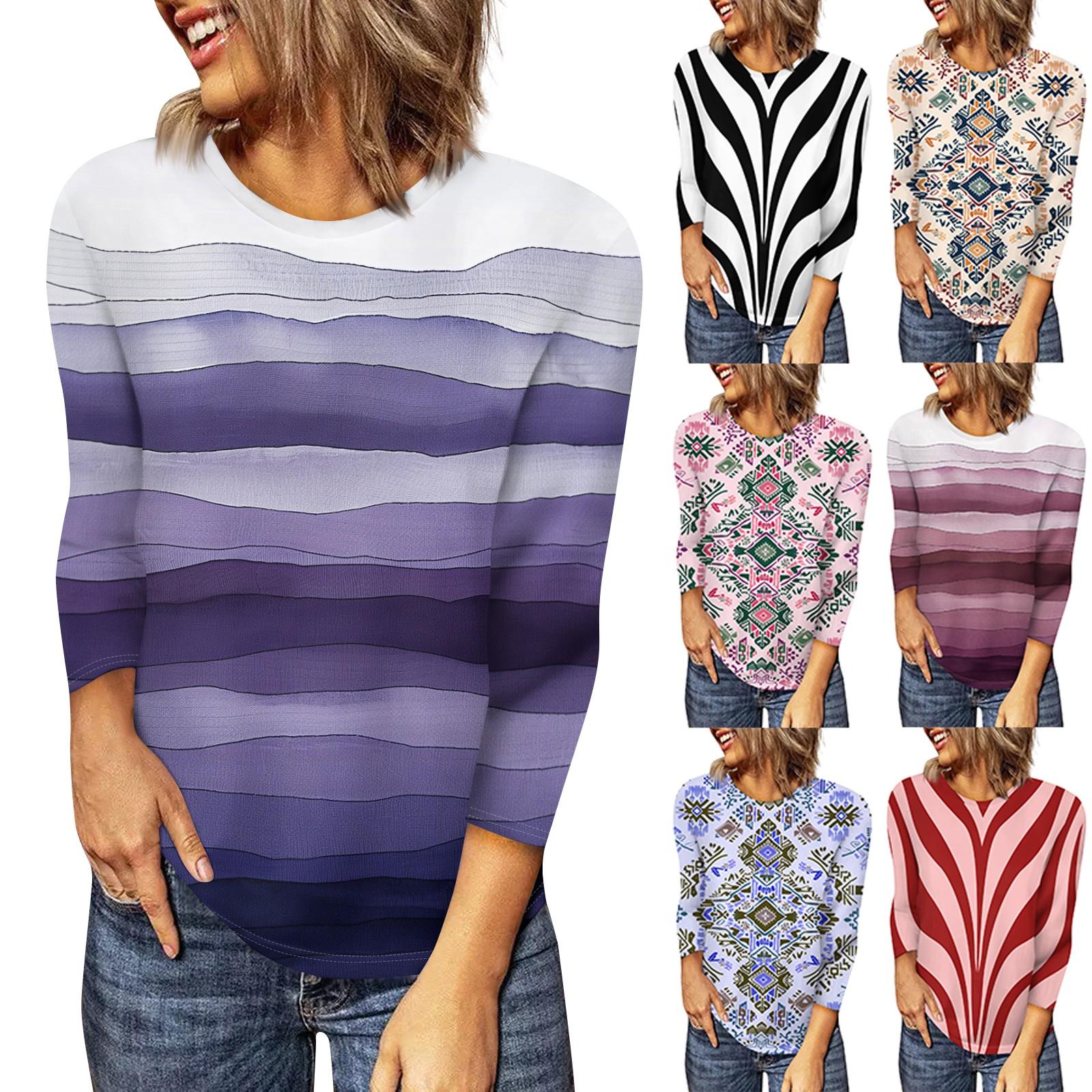 

Женский модный повседневный пуловер с рукавами 3/4 и воротником-стойкой