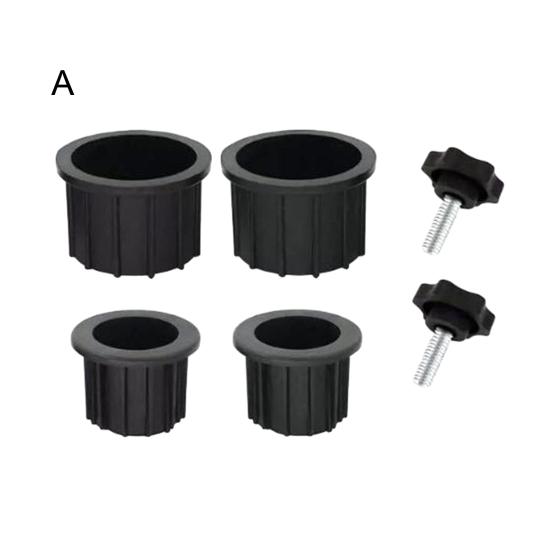 6/8/12Pcs Umbrella Stand Parts Replacement Weather-Resistant Parasol Stand Accessories Heavy Duty Umbrella Base Bracket with M8 Screws