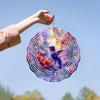 3D Stainless Steel Hummingbird Wind Spinners: Indoor/Outdoor Decor, Yard Art, Garden Decoration, Thanksgiving Decor - 25.4 cm Kinetic Sculpture