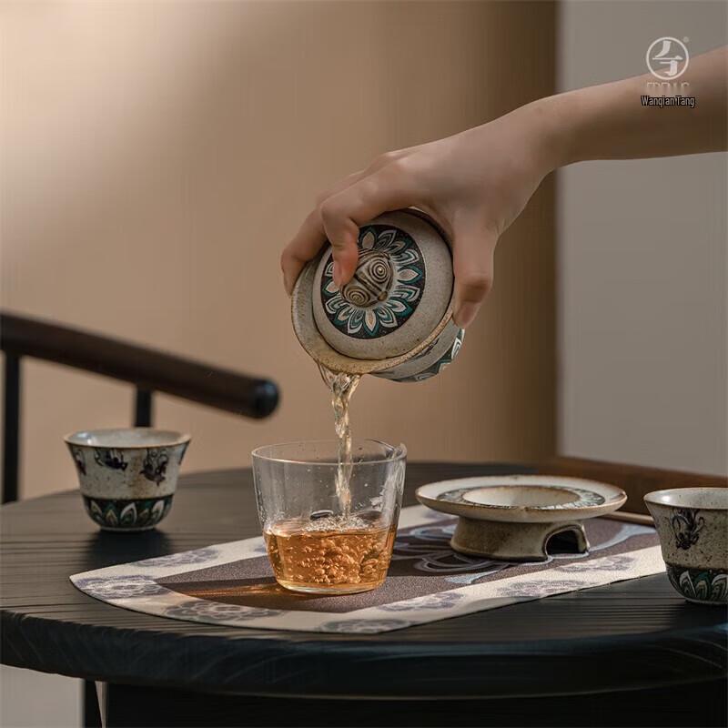 Edenus Dunhuang Co-branded Ceramic Gongfu Tea Set