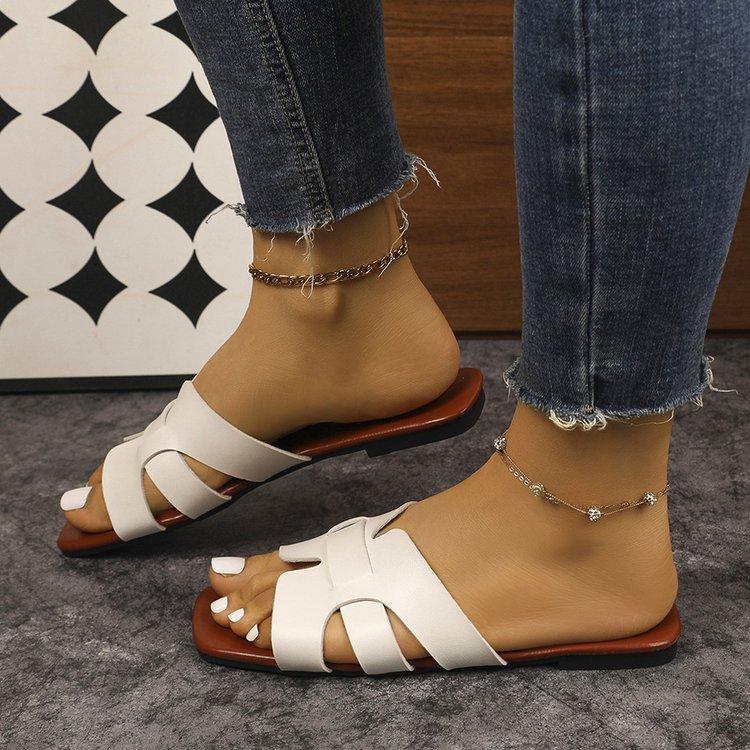 Women's Flat Shoes, Loafers, Flip-flops, Versatile Casual Beach Sandals