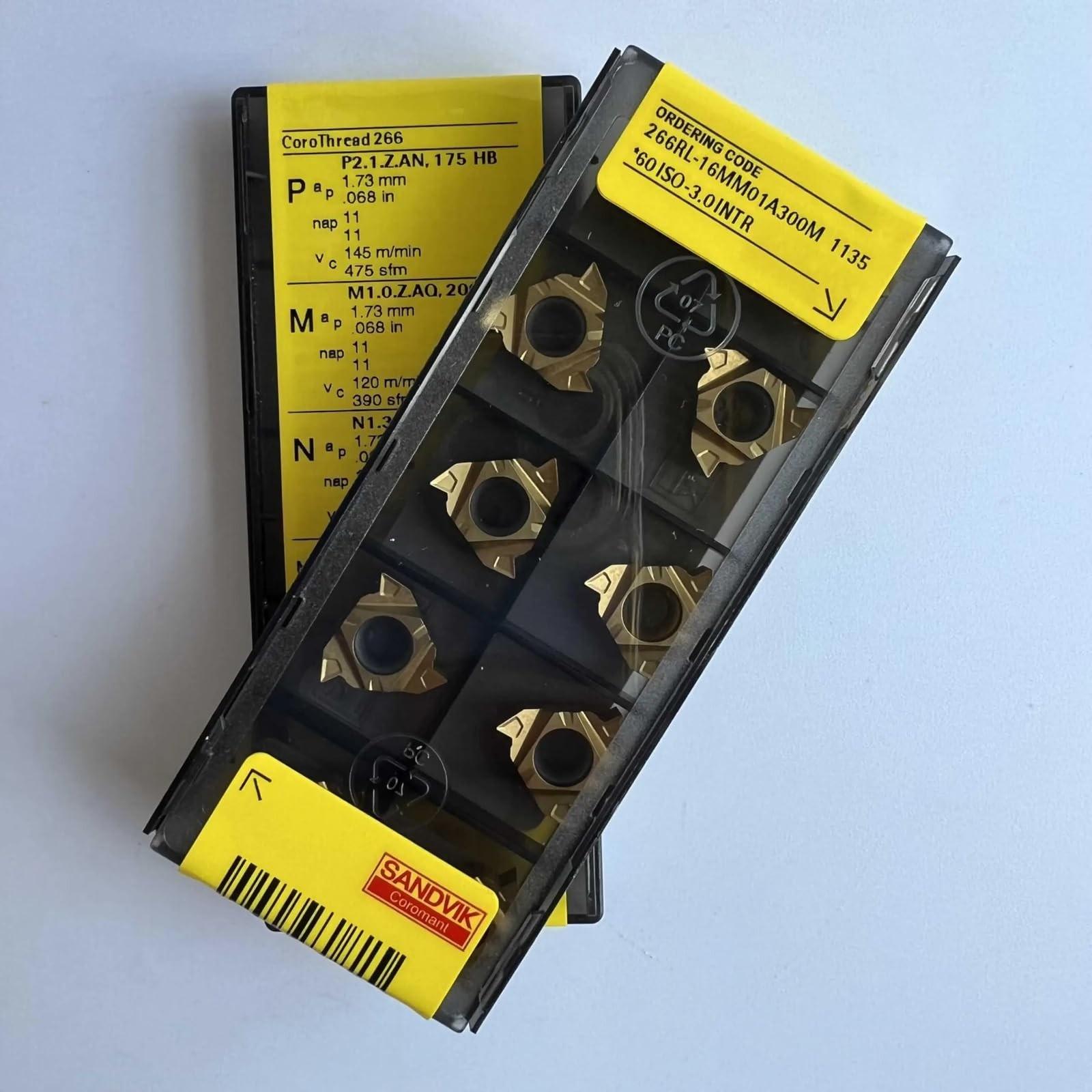 

266RL-16MM01A300M 1135 / Industrial indexable Carbide Inserts 10 PCS