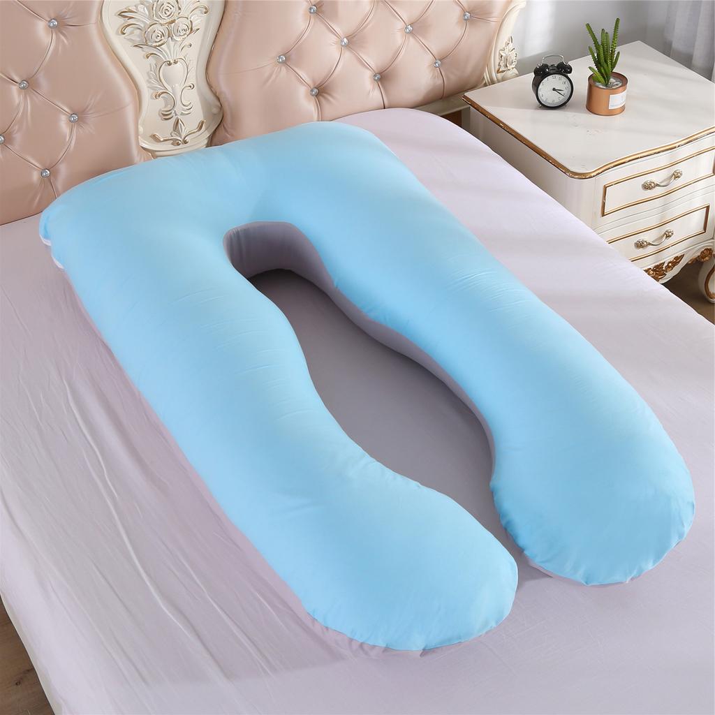 Multifunctional Pregnant Women's Pillow Side Lying Pillow Pure Cotton Detachable and Washable U-shaped Napping Pillow Cushion