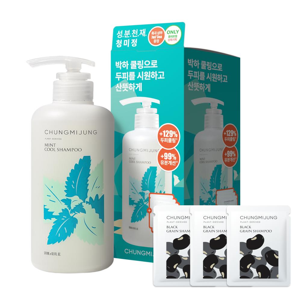 ChungMiJung Peppermint Cool Shampoo 500ml Single/Planned