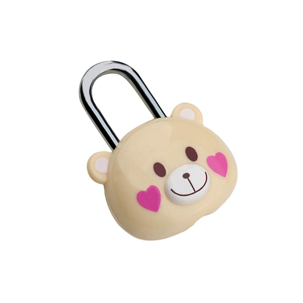 מנעול פלסטיק דוב מנעול דוב מצויר מנעול מיני לארון סטודנט
