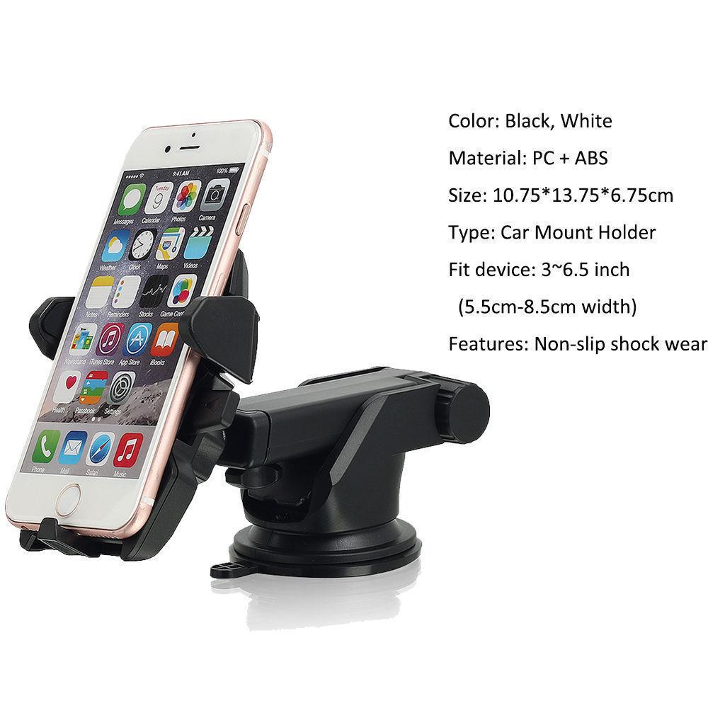 Universal Car Holder Windshield Suction Cup Mount Stand for Cell Phone GPS