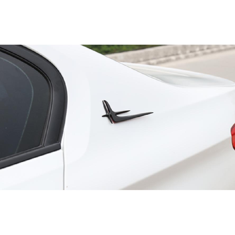 For BMW X5 X6 F15 F16 2009- ABS Black Front Side Vent Fender Cover Trim