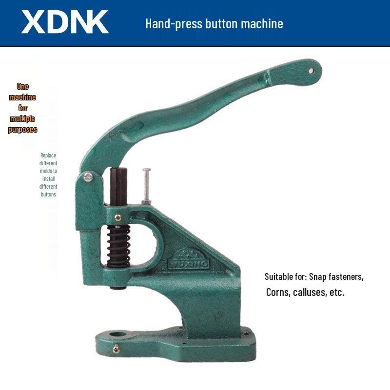 Portable Manual Snap & Rivet Four-Button Press Tool Manual Snap Button Machine