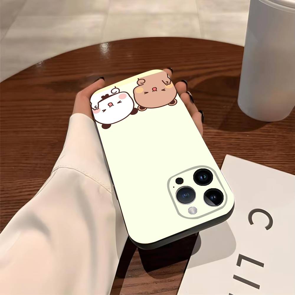 D-DUDU B-BUBU Phone Case For iPhone 17,16,15,14,13,12,11,Pro,X,Xs,MAX,Plus TPU Soft To Skin-friendly Cover